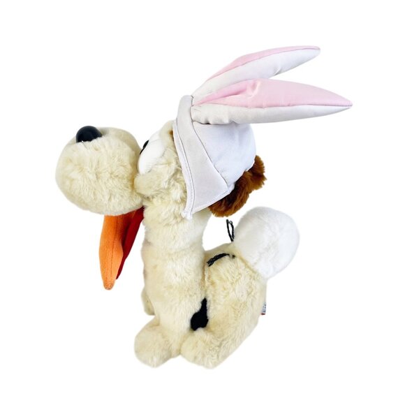 Vintage Dakin Odie Plush Easter Bunny Ears Carrot Dog Garfield Cartoon 1983 8" - Picture 2 of 8